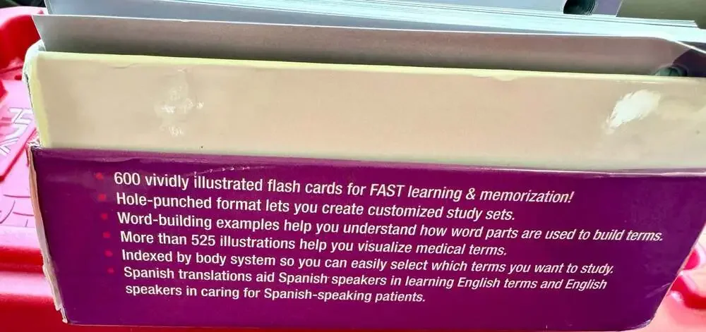 Mosby's Medical Terminology Flash Cards 3rd Edition:211-599